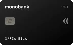 black card monobank
